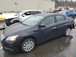 Salvage cars for sale at Exeter, RI auction: 2013 Nissan Sentra S