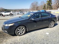 Salvage cars for sale at Concord, NC auction: 2012 Acura TL