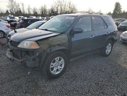 Acura salvage cars for sale: 2006 Acura MDX Touring