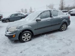 Salvage cars for sale from Copart Montreal Est, QC: 2009 KIA Rio Base