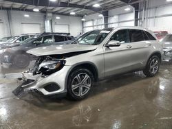 Salvage cars for sale at Ham Lake, MN auction: 2019 Mercedes-Benz GLC 300 4matic