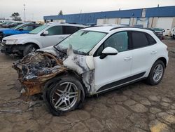 Salvage cars for sale at Woodhaven, MI auction: 2018 Porsche Macan