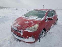 Salvage cars for sale from Copart Montreal Est, QC: 2013 Toyota Prius C