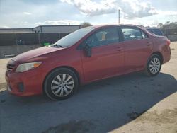 Toyota salvage cars for sale: 2013 Toyota Corolla Base