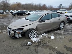 Salvage cars for sale at East Granby, CT auction: 2023 Chevrolet Malibu LT