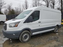 Salvage trucks for sale at Waldorf, MD auction: 2017 Ford Transit T-250