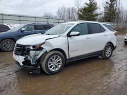 Salvage cars for sale at Davison, MI auction: 2019 Chevrolet Equinox LT