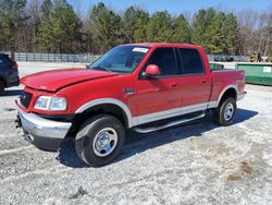 Salvage cars for sale at Gainesville, GA auction: 2002 Ford F150 Supercrew