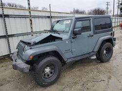 Salvage cars for sale at Hampton, VA auction: 2014 Jeep Wrangler Sport