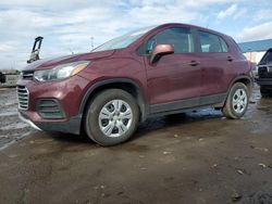 Salvage cars for sale at Woodhaven, MI auction: 2017 Chevrolet Trax LS