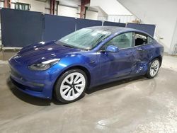 Tesla Vehiculos salvage en venta: 2022 Tesla Model 3