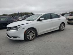 Salvage cars for sale at Apopka, FL auction: 2015 Chrysler 200 Limited