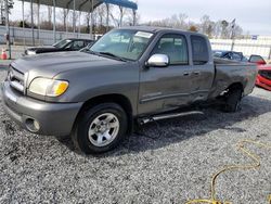 Salvage cars for sale at Spartanburg, SC auction: 2003 Toyota Tundra Access Cab SR5