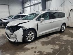 Chrysler salvage cars for sale: 2017 Chrysler Pacifica Touring L Plus