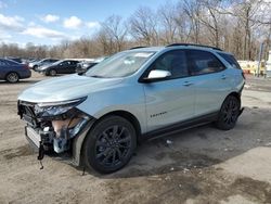 Salvage cars for sale from Copart Ellwood City, PA: 2022 Chevrolet Equinox RS