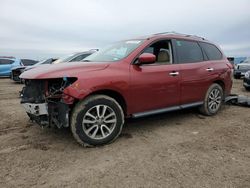 Salvage cars for sale at Houston, TX auction: 2013 Nissan Pathfinder S