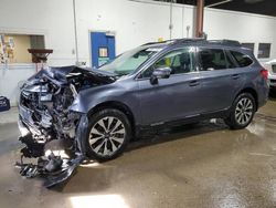 Salvage cars for sale at Blaine, MN auction: 2017 Subaru Outback 2.5I Limited