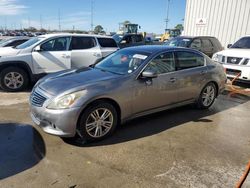 Salvage Cars with No Bids Yet For Sale at auction: 2011 Infiniti G25 Base