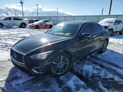 Carros salvage sin ofertas aún a la venta en subasta: 2020 Infiniti Q50 Pure