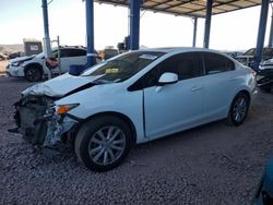 Salvage cars for sale at Phoenix, AZ auction: 2012 Honda Civic EX