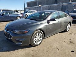 Salvage cars for sale at Fredericksburg, VA auction: 2017 Chevrolet Malibu LT