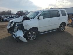 Salvage cars for sale at New Britain, CT auction: 2013 Honda Pilot EXL