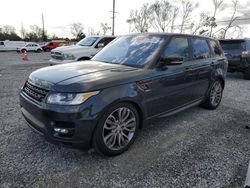 Salvage cars for sale at Riverview, FL auction: 2016 Land Rover Range Rover Sport SC