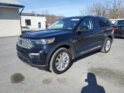 Salvage cars for sale at Grantville, PA auction: 2021 Ford Explorer Limited