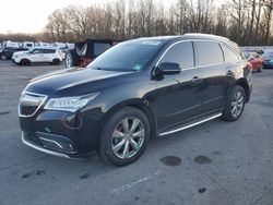 Salvage cars for sale at Glassboro, NJ auction: 2014 Acura MDX Advance