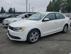 Salvage cars for sale at Rancho Cucamonga, CA auction: 2012 Volkswagen Jetta TDI