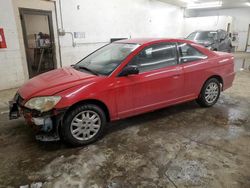 Honda salvage cars for sale: 2005 Honda Civic LX