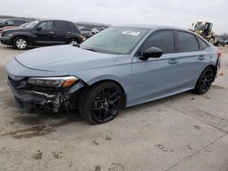 Salvage cars for sale at Grand Prairie, TX auction: 2022 Honda Civic Sport