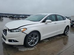 2014 Ford Fusion Titanium en venta en Grand Prairie, TX