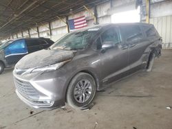 Salvage cars for sale at Phoenix, AZ auction: 2021 Toyota Sienna XLE