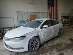 Salvage cars for sale at Des Moines, IA auction: 2016 Chrysler 200 S