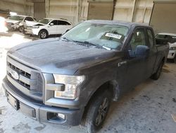 Salvage cars for sale at Kansas City, KS auction: 2016 Ford F150 Super Cab