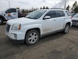 Salvage cars for sale at Denver, CO auction: 2017 GMC Terrain SLE