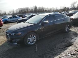 Salvage cars for sale from Copart Chalfont, PA: 2017 Chevrolet Malibu LT