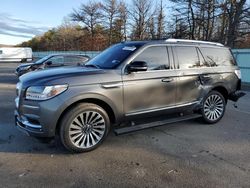 Salvage cars for sale at Brookhaven, NY auction: 2018 Lincoln Navigator Reserve