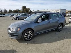 Salvage cars for sale at Martinez, CA auction: 2016 Volkswagen Golf Sportwagen S