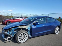 Salvage cars for sale at Kapolei, HI auction: 2021 Tesla Model 3