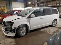 Salvage cars for sale at Eldridge, IA auction: 2019 Dodge Grand Caravan SXT