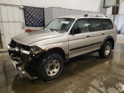 Salvage cars for sale at Avon, MN auction: 2004 Mitsubishi Montero Sport ES