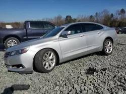 Vehiculos salvage en venta de Copart Mebane, NC: 2017 Chevrolet Impala LT