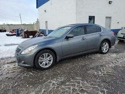 Salvage cars for sale at Farr West, UT auction: 2013 Infiniti G37