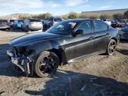 Alfa Romeo Giulia Vehiculos salvage en venta: 2018 Alfa Romeo Giulia Quadrifoglio