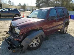 Jeep Liberty salvage cars for sale: 2002 Jeep Liberty Sport