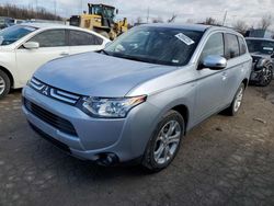 Salvage cars for sale at Bridgeton, MO auction: 2014 Mitsubishi Outlander GT