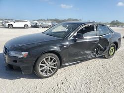 Salvage cars for sale at West Palm Beach, FL auction: 2015 Audi A4 Premium Plus