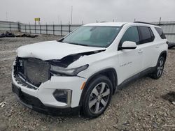 Salvage cars for sale at Cahokia Heights, IL auction: 2023 Chevrolet Traverse LT